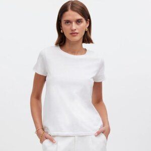 NWT Madewell:  Northside Vintage Tee, XL, White Chalk